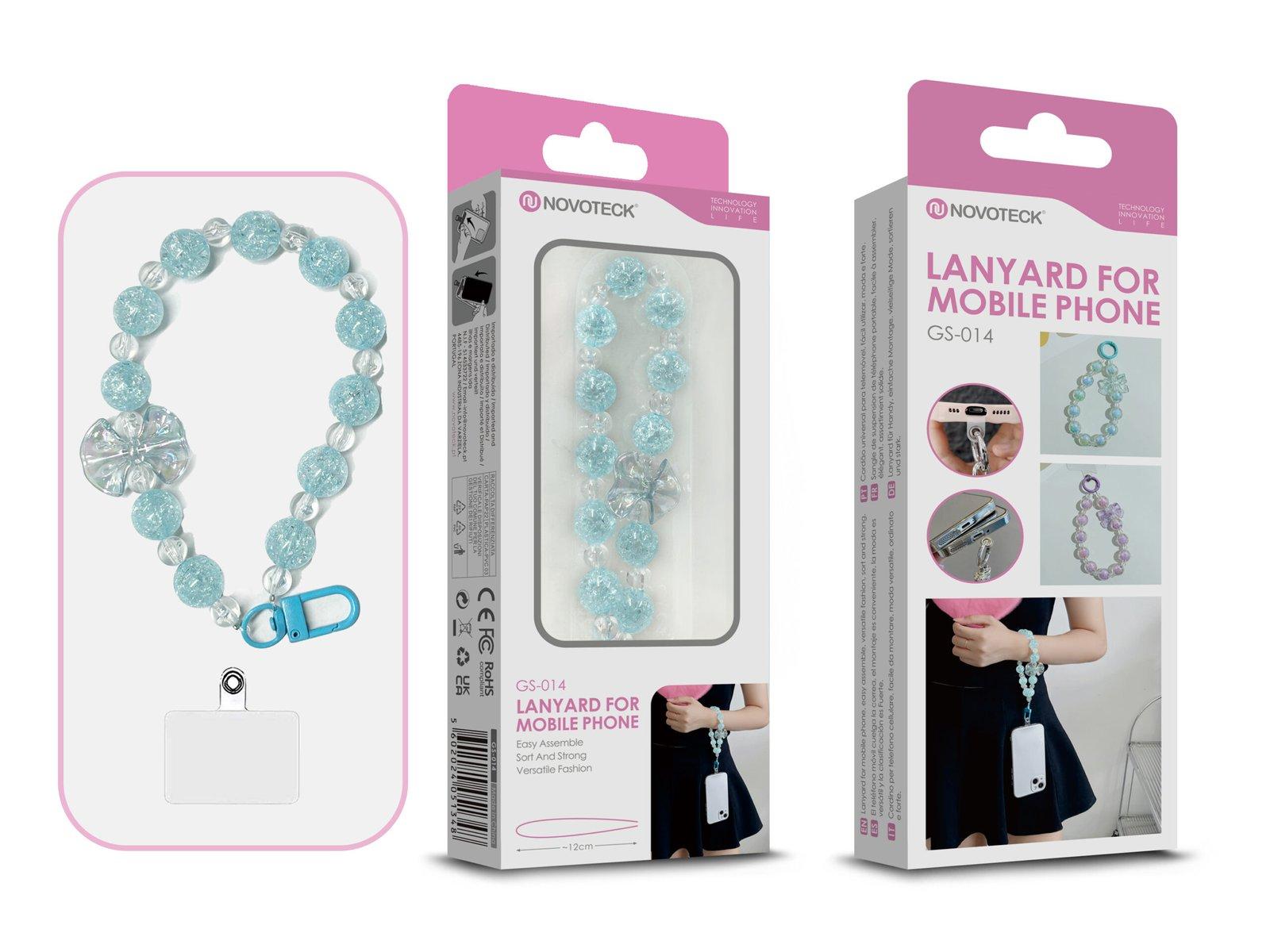 Cordão Fashion Universal para Telemóvel GS-014 AZUL