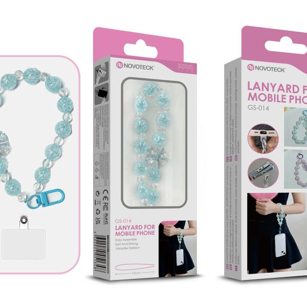 Cordão Fashion Universal para Telemóvel GS-014 AZUL