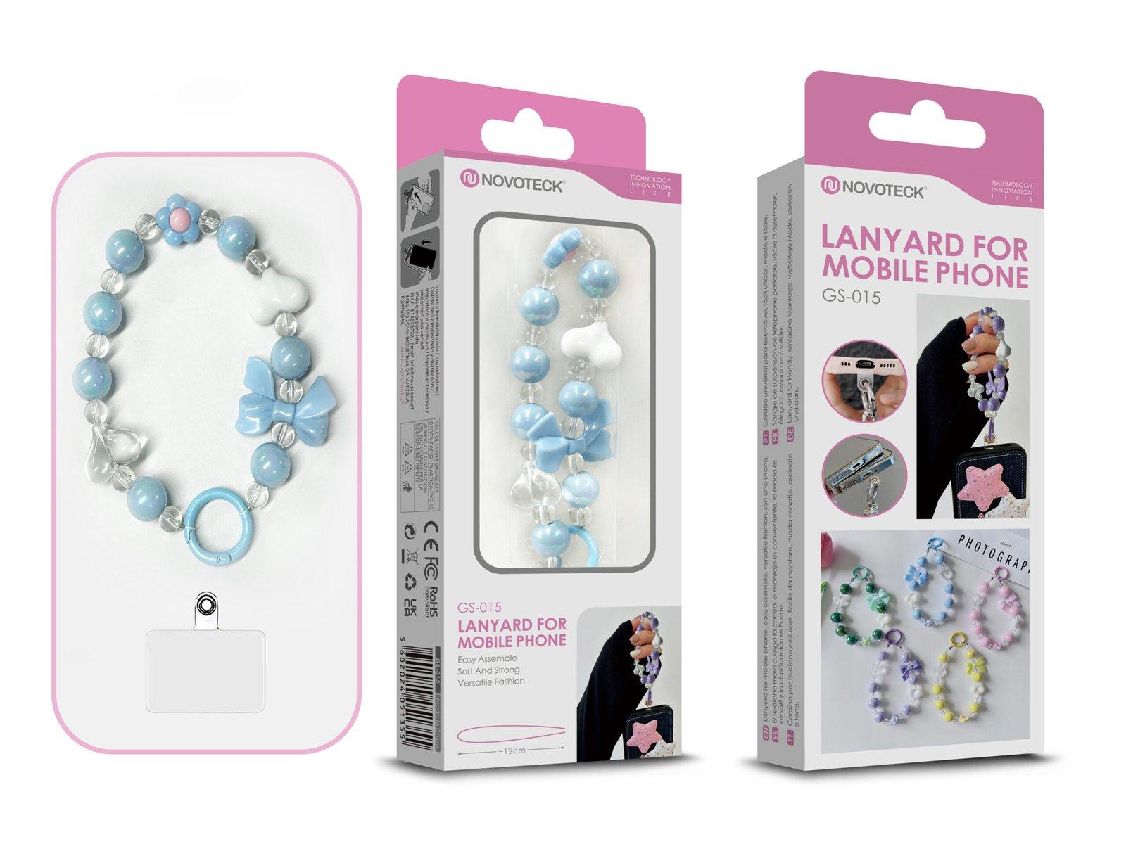 Cordão Fashion Universal para Telemóvel GS-015 AZUL