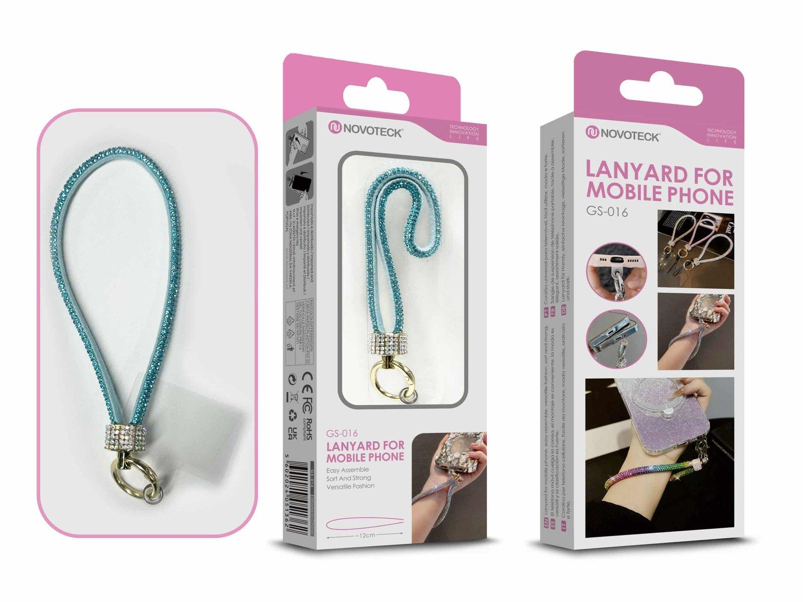 Cordão Fashion Universal para Telemóvel GS-016 AZUL