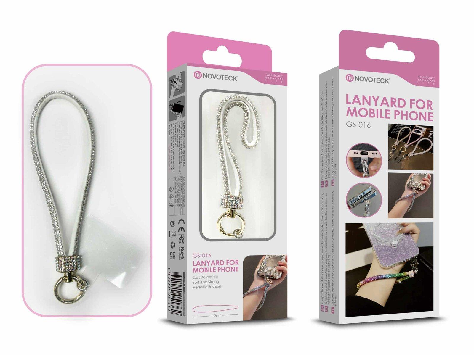 Cordão Fashion Universal para Telemóvel GS-016 BRANCO