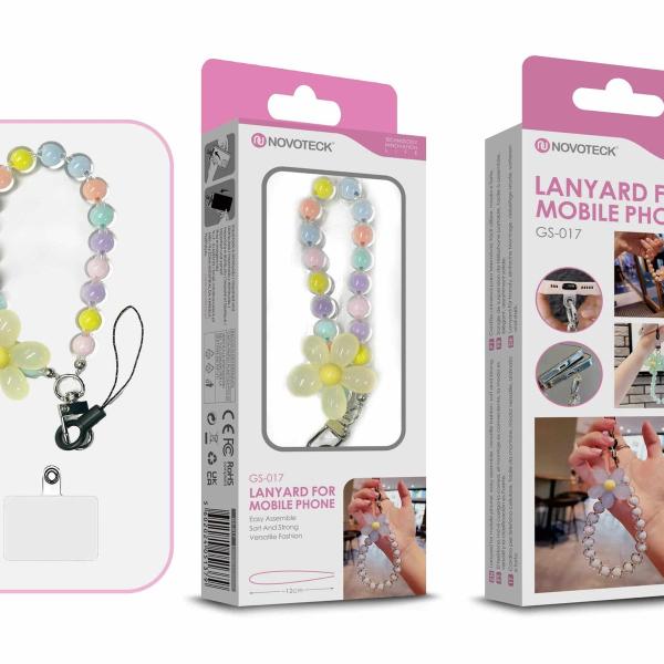 Cordão Fashion Universal para Telemóvel GS-017 ARCO-IRIS