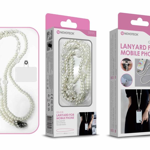 Cordão Fashion Universal para Telemóvel GS-018 BRANCO