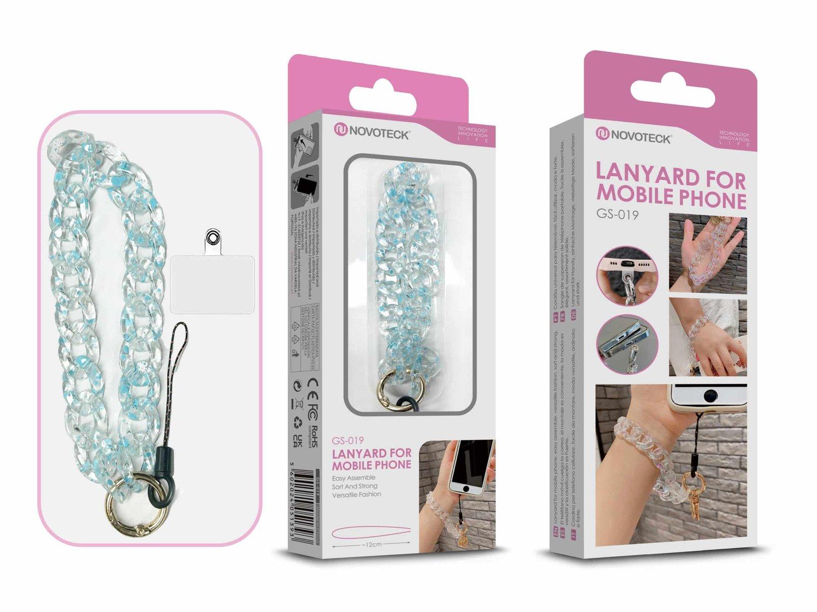 Cordão Fashion Universal para Telemóvel GS-019 AZUL