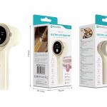 Removedor de Borbotos Elétrico Novoteck HG-004 – Recarregável 5W com Visor Digital, 3 Velocidades, Bateria 500mAh, USB Micro, Ideal para Roupas e Estofos