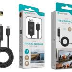 Cabo USB-C para HDMI 4K 30Hz 1.8M HK-044