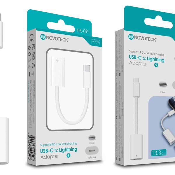 Adaptador HK-091 USB-C para Lightning