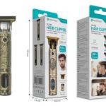 Cortador de Cabelo Avançado NOVOTECK HS-002 com Display Digital e Design Dragão