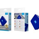 Mini Coluna Bluetooth Azul