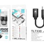 Digital Cabo De Audio Type-C Para 3.5Mm Preto