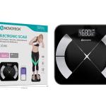 Balança Eletrónica Novoteck JC-016 com Conectividade Bluetooth, Display LCD e Alta Precisão - Capacidade até 180 kg