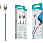 Cabo PD 100W Type-C to Type-C Azul S-069 Luz Indicador