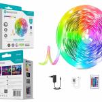 Fita Led 5M 12V 2835Rgb 270Mini Led 5W Bt App Ip65 LED-003