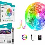 Fita Led 5M 5V 2835Rgb 300Mini Led 5W Som Controlo Ip65 LED-014