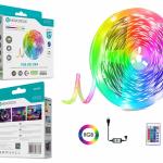 Fita Led 5M 5V 2835Rgb 300Mini Led 5W Bt App Ip65 LED-015