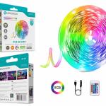 Fita Led 3M 5V 2835Rgb 180Mini Led 5W Ip65 LED-016