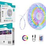 Fita Led 5M 5V 5050Rgb 150Led 8W Ip65 LED-019