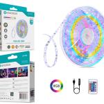 Fita Led 3M 5V 5050Rgb 90Led 8W Ip65 LED-022