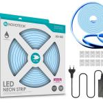 LED-025 Azul Fita Neon Led 5M 10W 12V 600Led Ip65