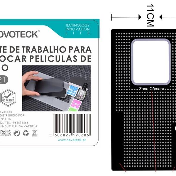 Tapete de Trabalho NOVOTECK PJ-021 para Aplicação de Películas de Vidro - Alinhamento Preciso, Antideslizante e Durável