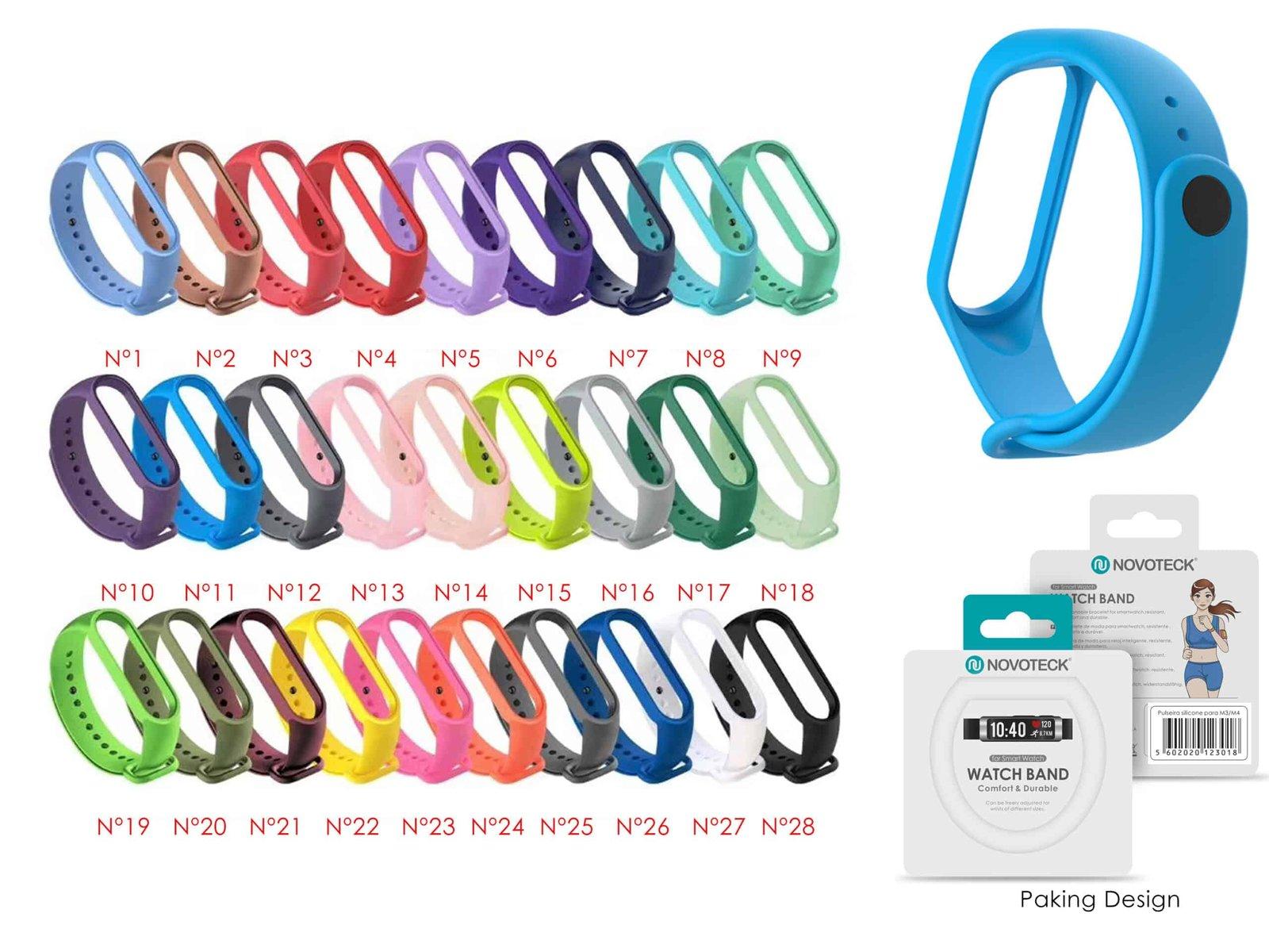 Bracelete Silicone Para Mi Bands