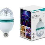 Lâmpada de Festa Giratória Multicor RL-07