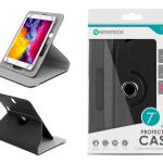 Capa Protetora Universal Negro para Tablet de 7'' - N-001 - Confortável, Resistente a Quedas e com Suporte Ajustável