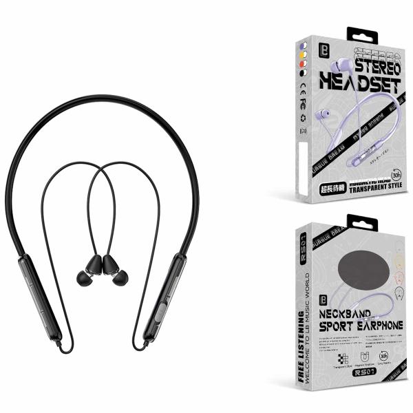 RS01 AURICULAR DESPORTO NEGRO