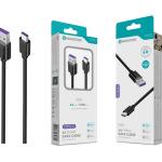 Cabo Type-C Negro 6A 1M S-096