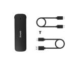 Caixa externa TooQ TQE-2201B Preto USB-C USB 3.0 M.2