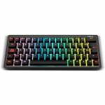 Teclado Krom NXKROMKREATORSP Qwerty espanhol Preto Mecânico