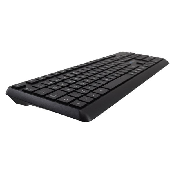 Teclado e Rato V7 CKW350ES Preto Qwerty espanhol