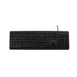 Teclado V7 KU350ES Preto Qwerty espanhol