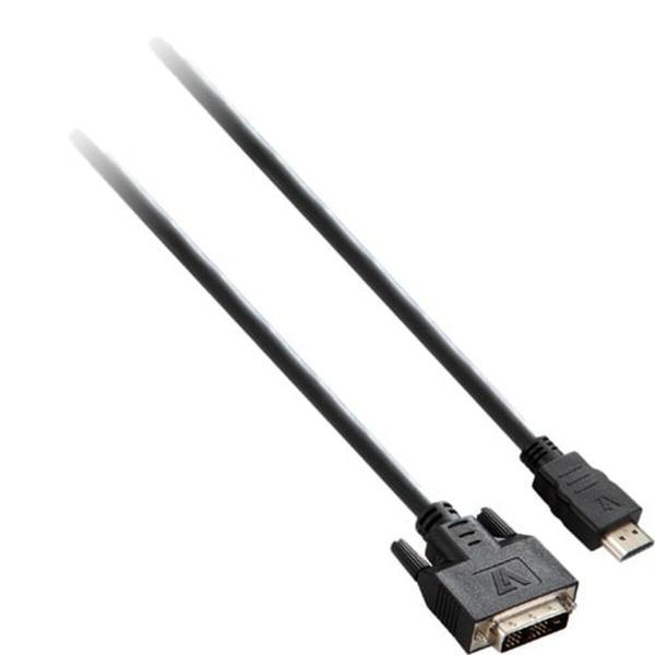 Cabo HDMI para DVI V7 V7E2HDMIDVID-02M Preto 2 m