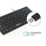 Teclado iggual Slim TKL-USB Preto