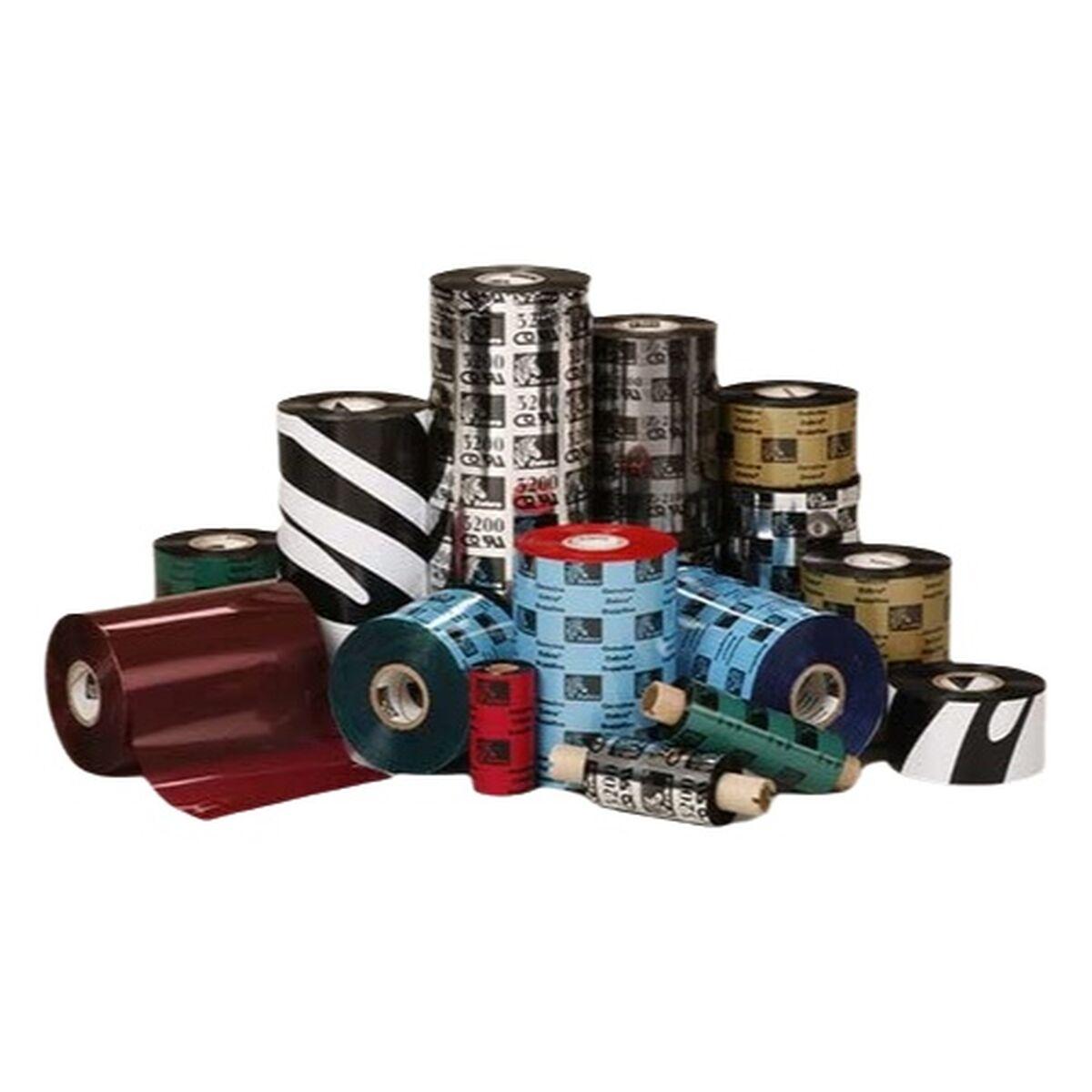 Fita de impressora de agulhas original Zebra 03200BK04045 Preto