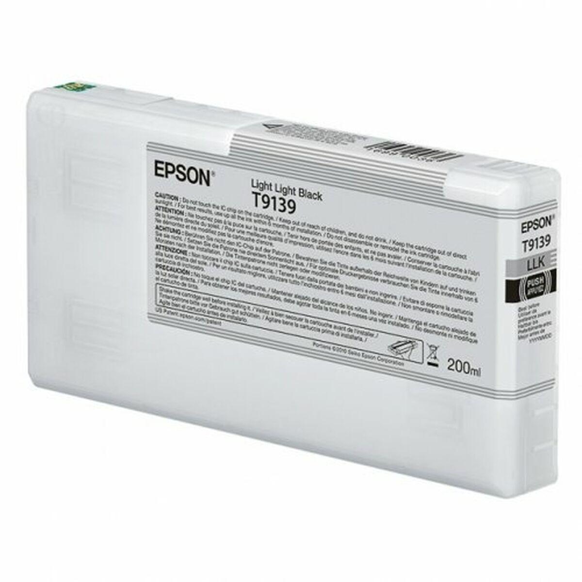 Tinteiro de Tinta Original Epson C13T913900 Preto