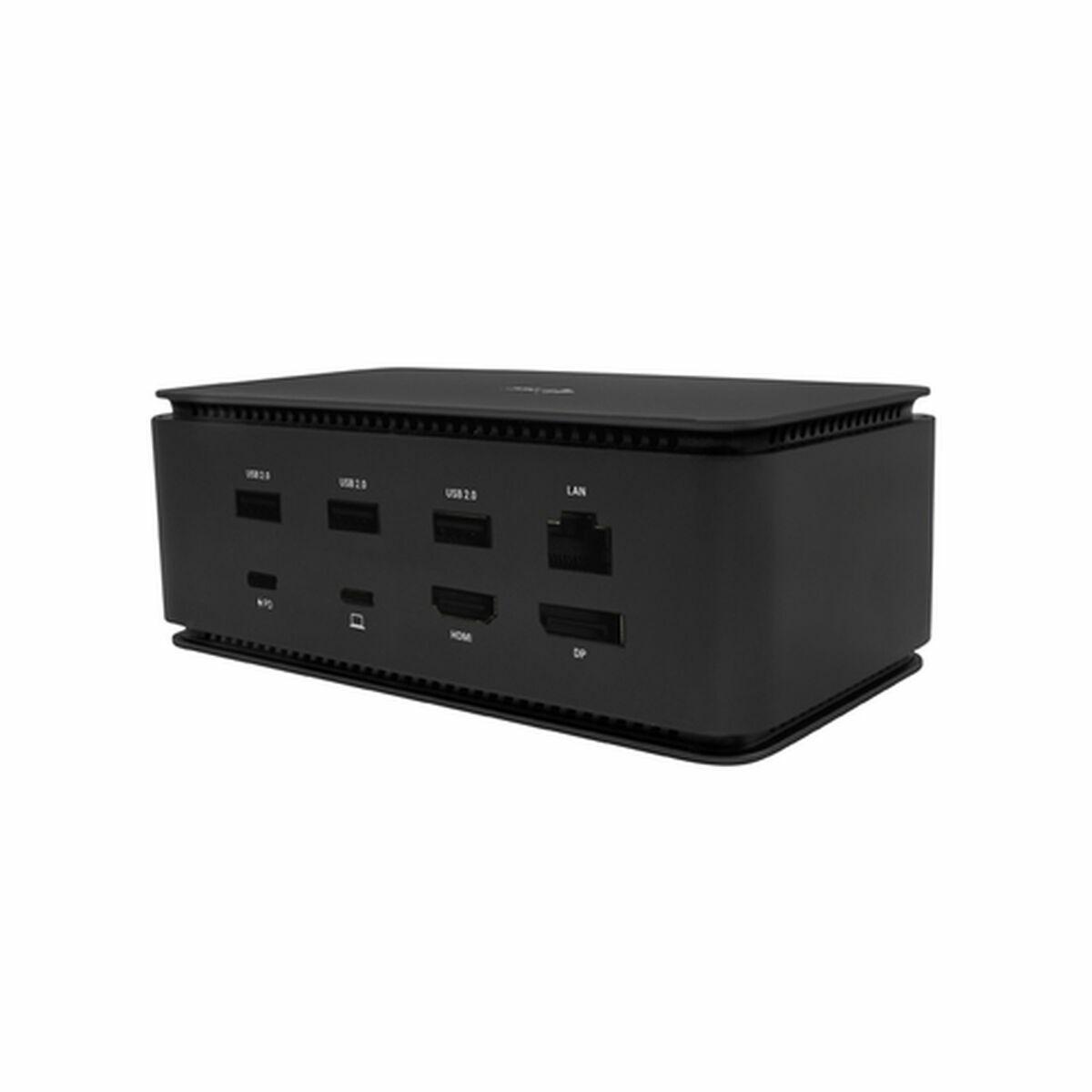 Dockstation i-Tec USB4DUALDOCK100W Preto