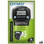 Máquina Rotuladora Elétrica Dymo LM160 Preto 1,2 mm 6 Unidades
