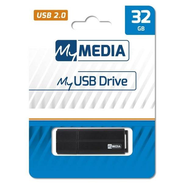 Memória USB MyMedia Preto 32 GB