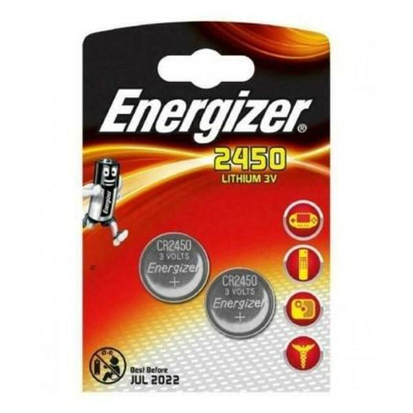 Pilhas de Botão de Lítio Energizer 3 V CR2450 (10 Unidades)