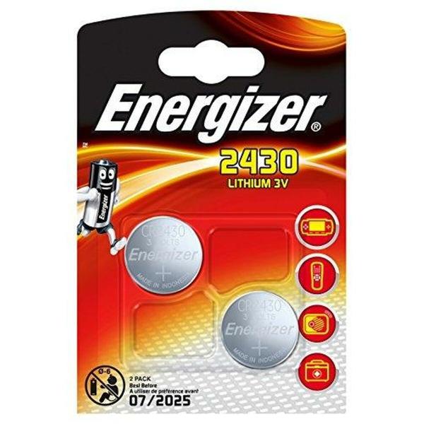 Pilhas de Botão de Lítio Energizer 3 V CR2430 (10 Unidades)