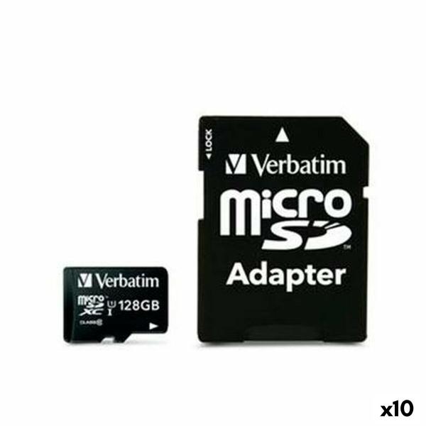 Cartão de Memória SDHC Verbatim 128 GB (10 Unidades)