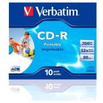 CD-R Verbatim CD-R AZO 700 MB 52x 10 Peças (10 Unidades)