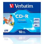 CD-R Verbatim CD-R AZO 700 MB 52x 10 Peças (10 Unidades)