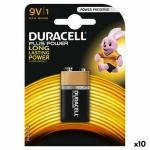 Pilha Alcalina DURACELL 9 V 6LR61 (10 Unidades)