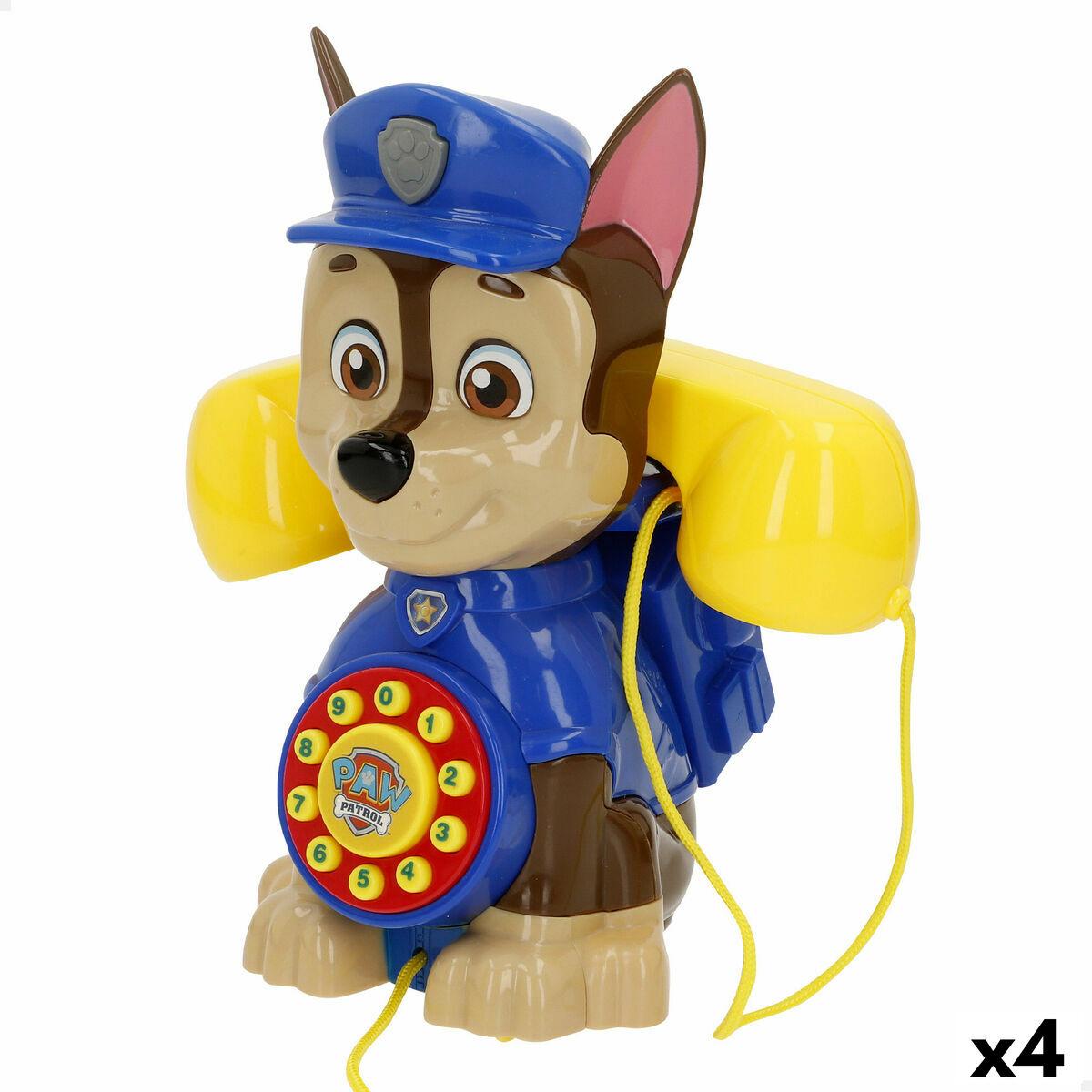 Telefone de brincar The Paw Patrol 16 X 18 X 11 CM (4 Unidades)