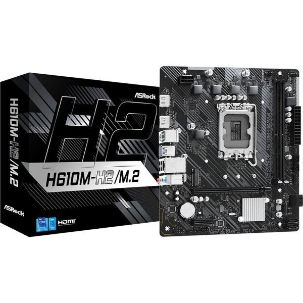 Placa Mãe ASRock H610M-H2/M.2 LGA 1700 INTEL H610