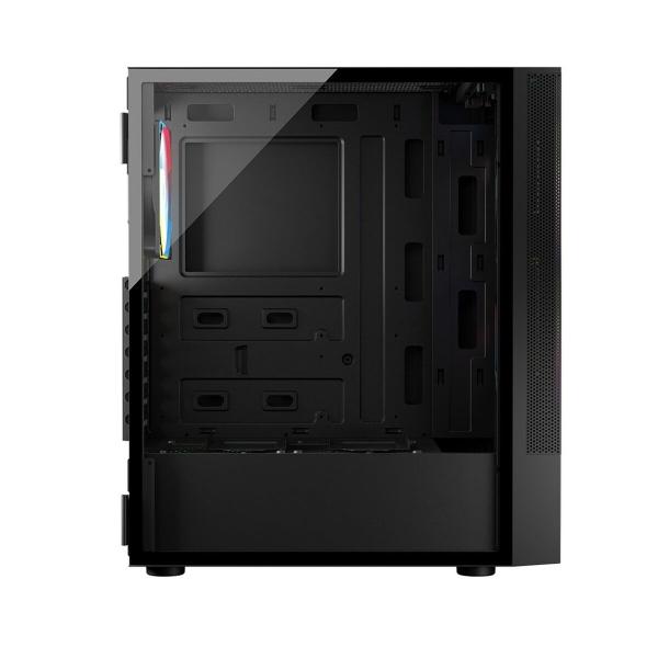 Caixa Semitorre ATX Logic ARYA ARGB MINIDI Preto