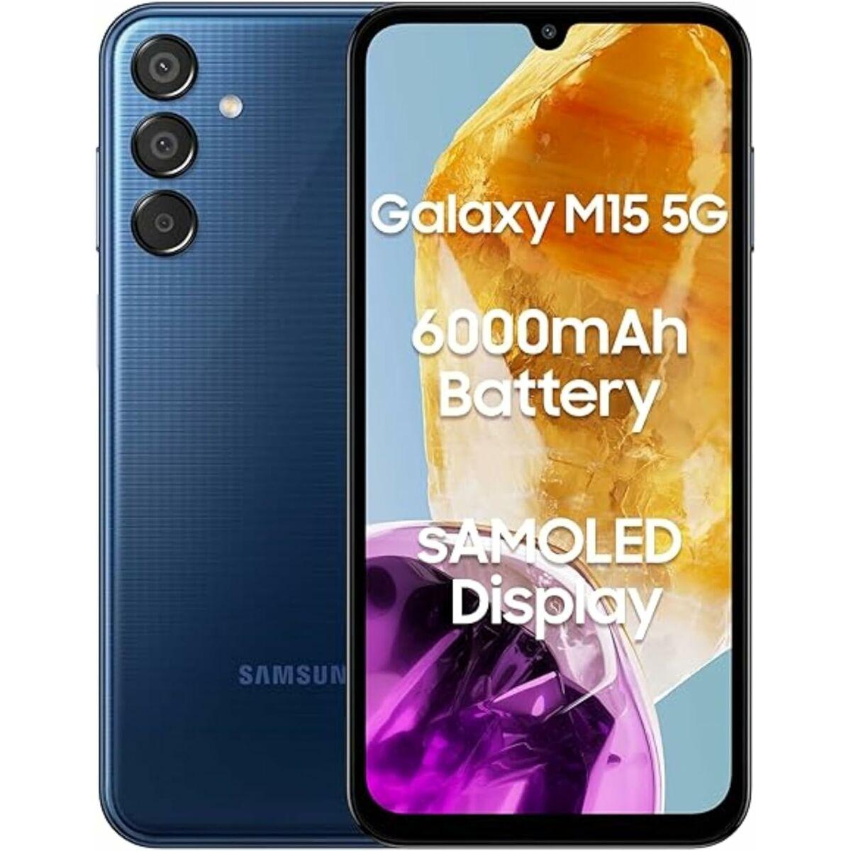 Smartphone Samsung SM-M156BDBUEUE 6,5" 4 GB RAM 128 GB Azul